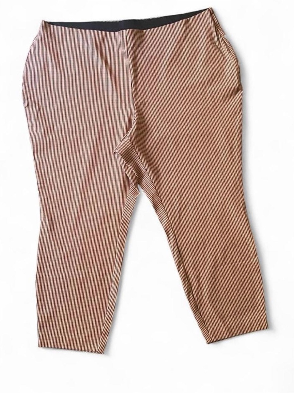 Women’s Plaid Brown Trousers